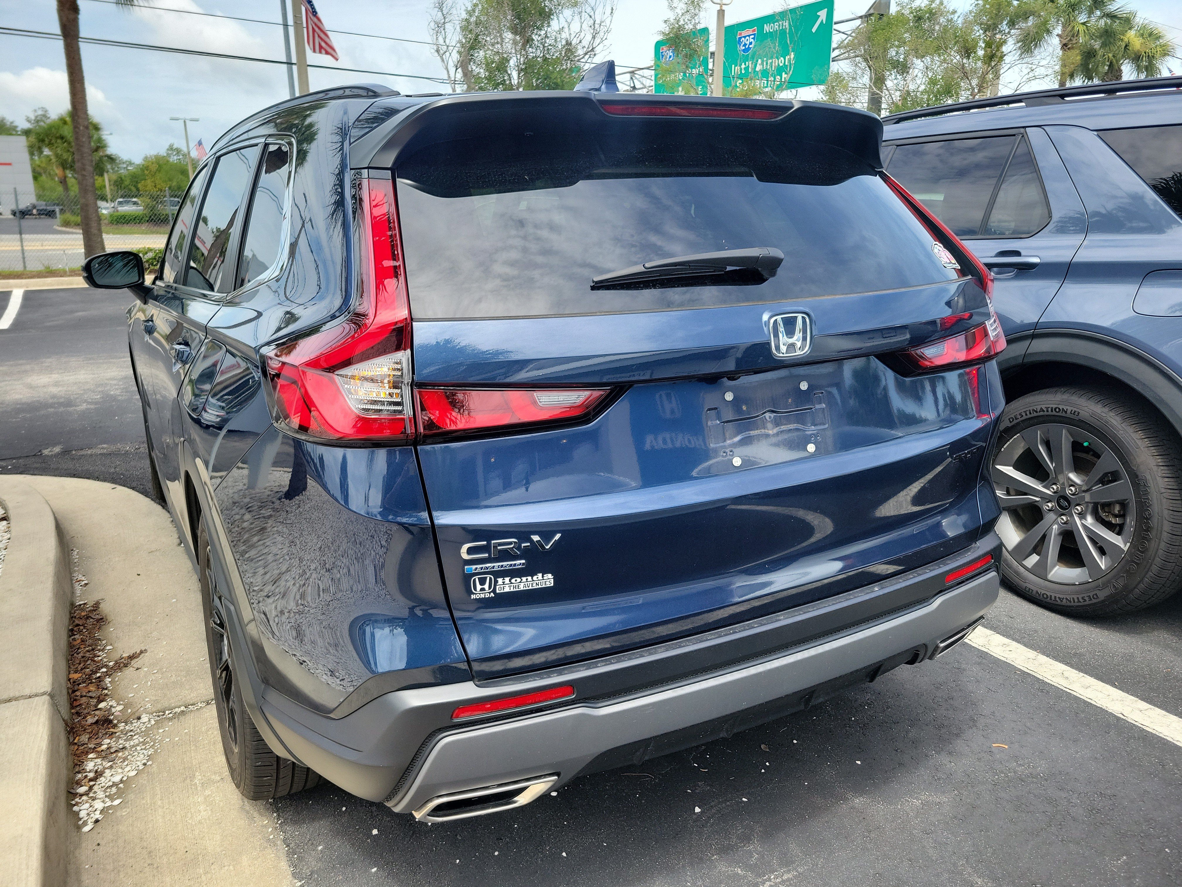 Certified Used 2024 Canyon River Blue Metallic Honda HYBRID 2WD SPORT image 27