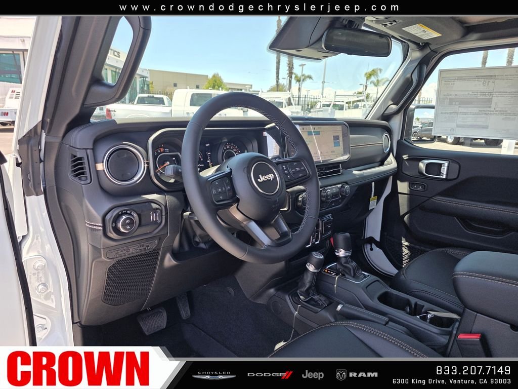 New 2026 Bright White Clearcoat Jeep Sahara image 15