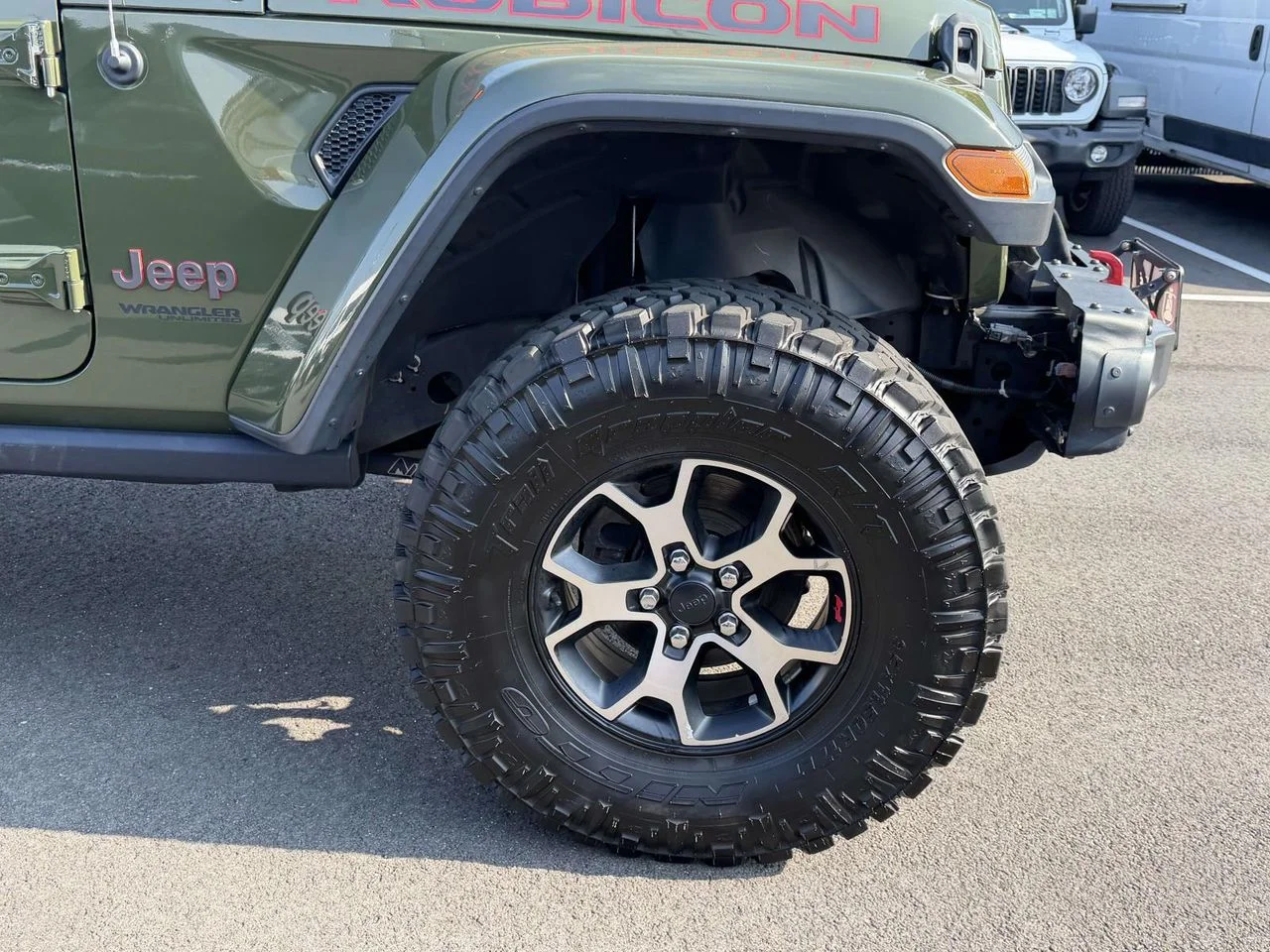 Used 2021 Sarge Green Clearcoat Jeep Rubicon 4x4 image 12