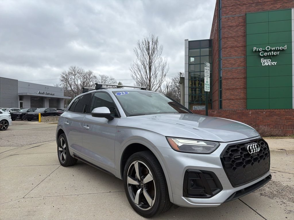 Used 2023 Silver Audi 45 S line Premium Plus image 3