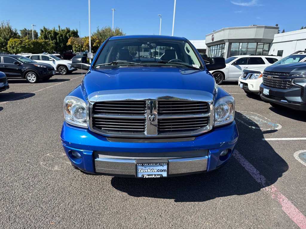 Used 2008 Electric Blue Pearlcoat Dodge Laramie image 2