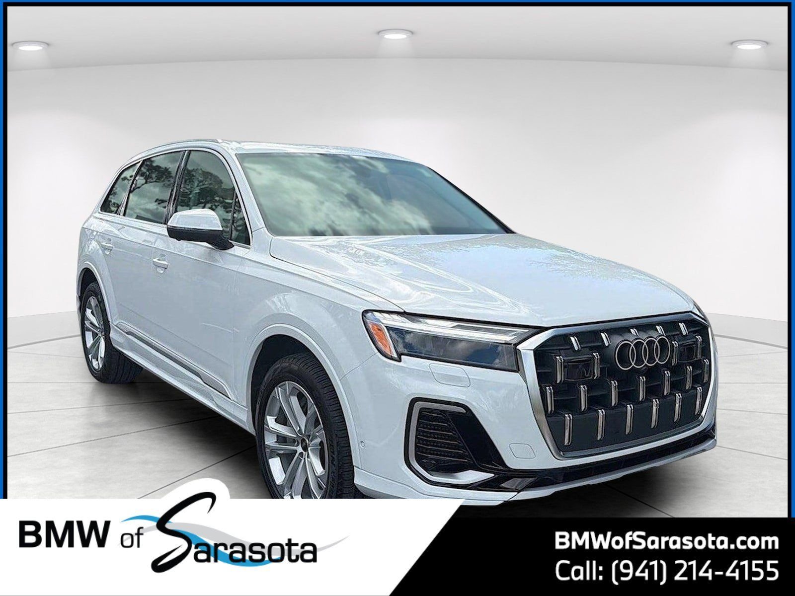 White 2025 Audi Q7 quattro Premium 55 TFSI SUV / Crossover All-Wheel Drive