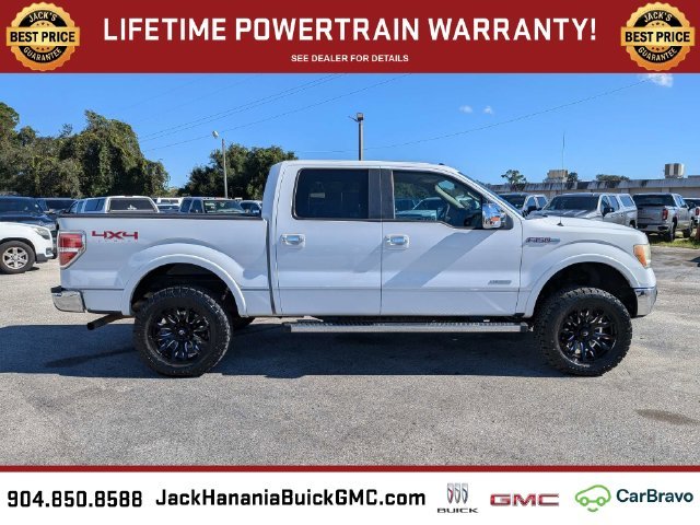 Used 2014 White Ford Lariat image 2