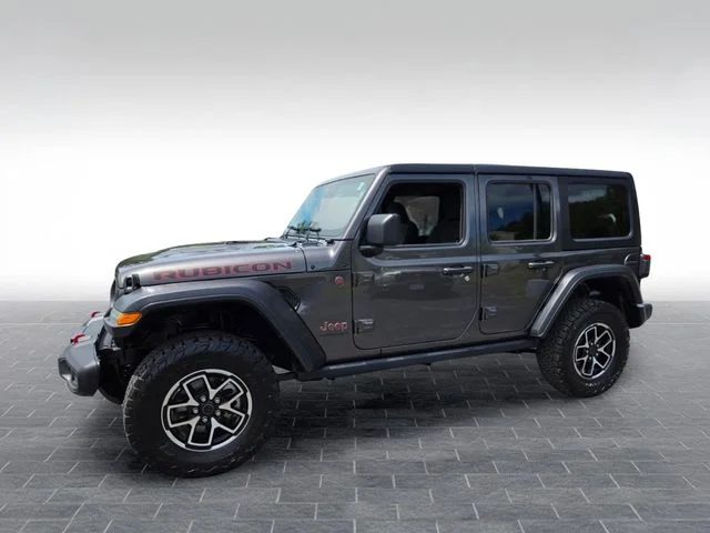 Used 2025 Gray Jeep Rubicon image 3