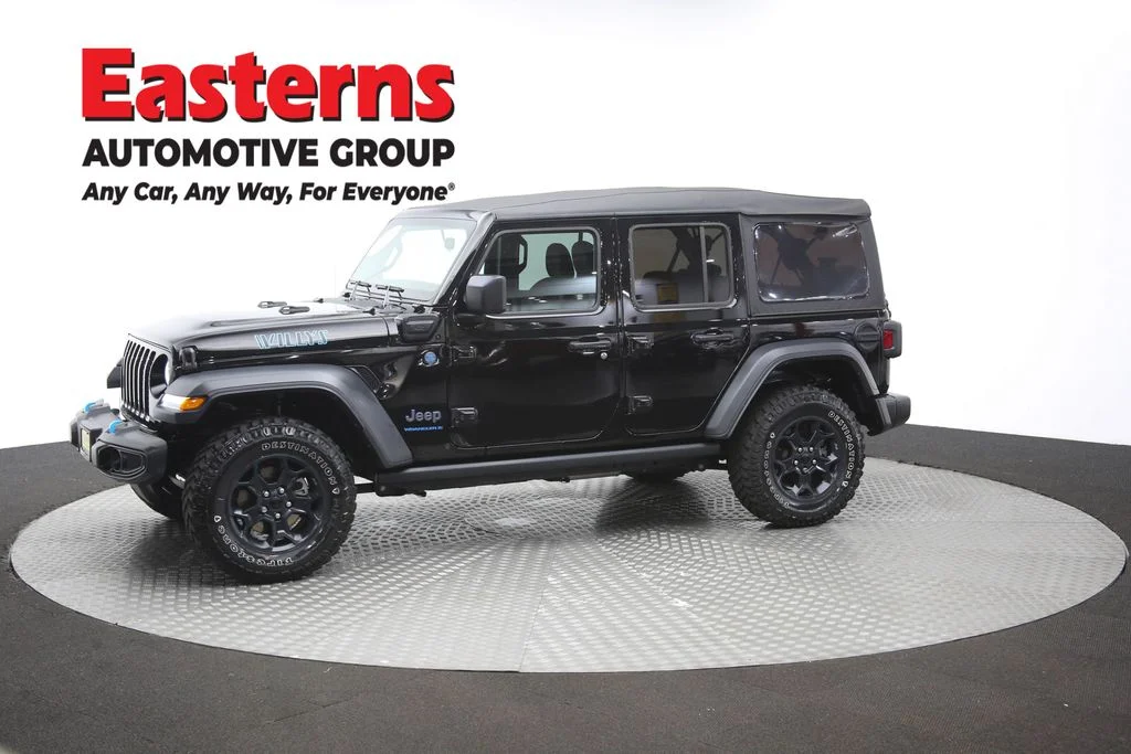 Used 2023 Black Jeep Willys 4xe image 60