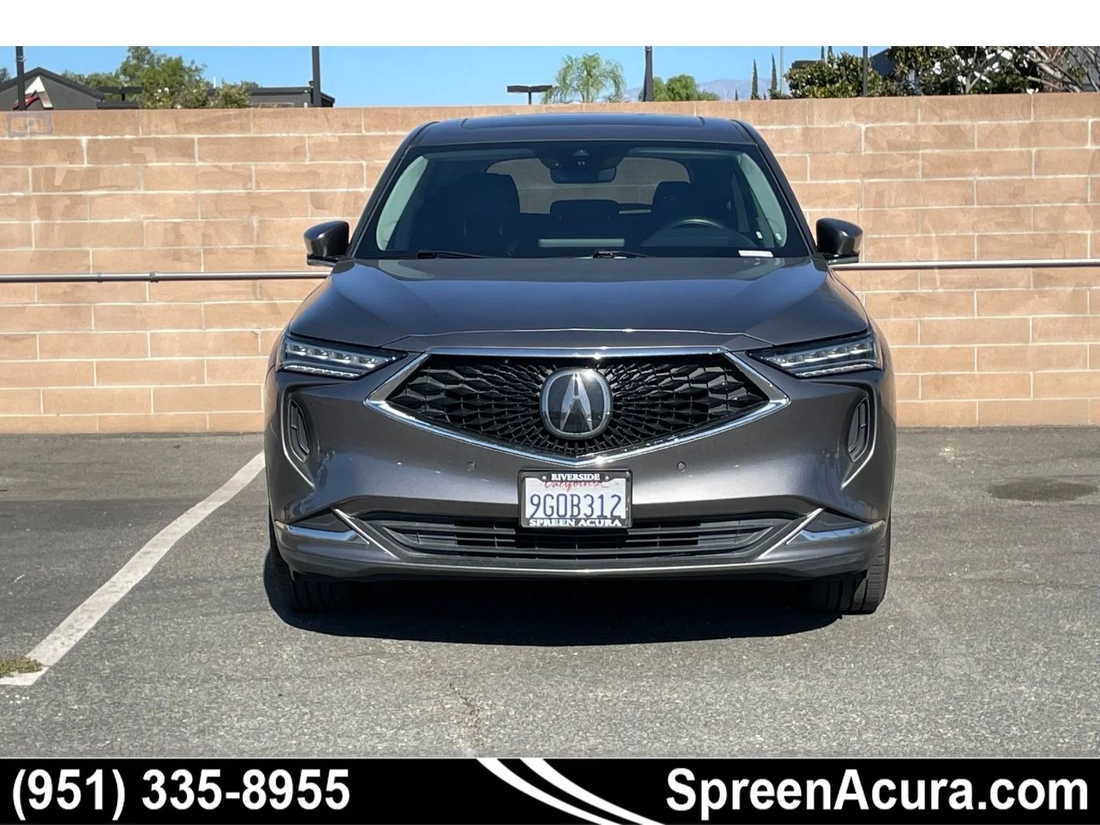 Used 2023 Liquid Carbon Metallic Acura w/Technology Package image 1