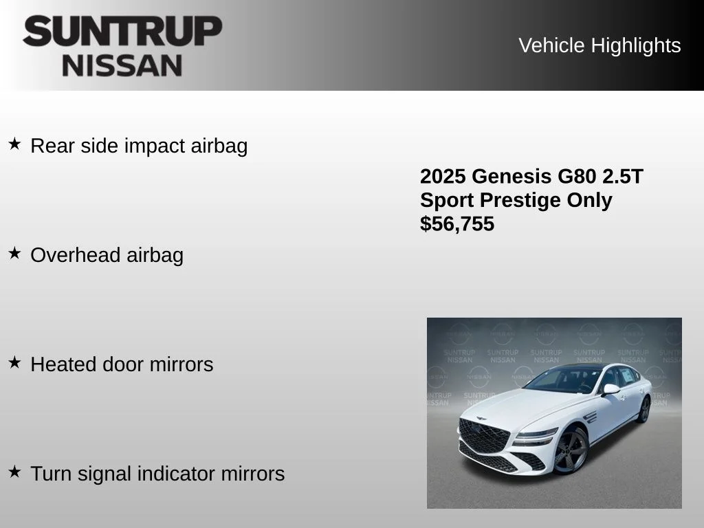 2025 GENESIS G80 Sport Prestige - Photo 16