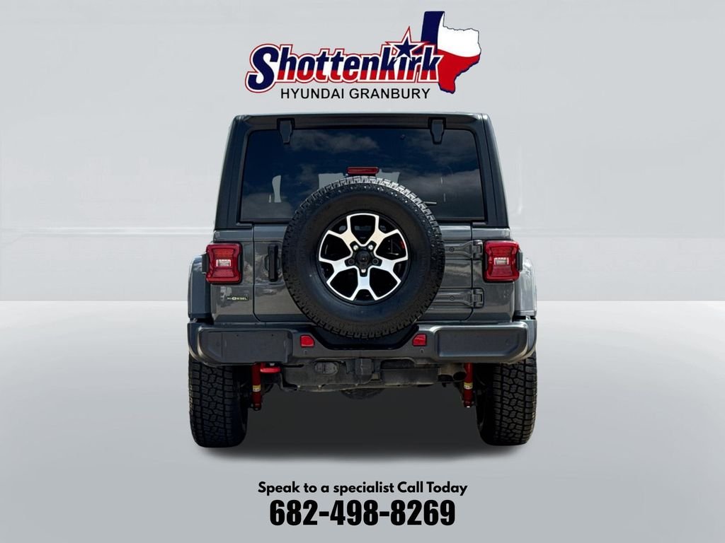 Used 2022 Gray Jeep Unlimited Rubicon image 7