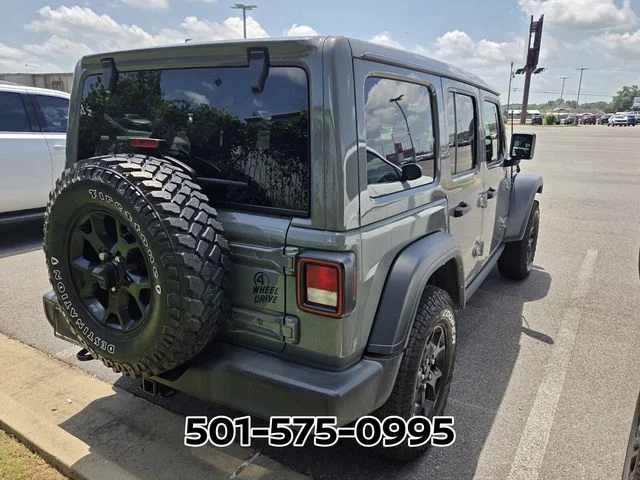 Used 2021 Gray Jeep Unlimited Willys image 9