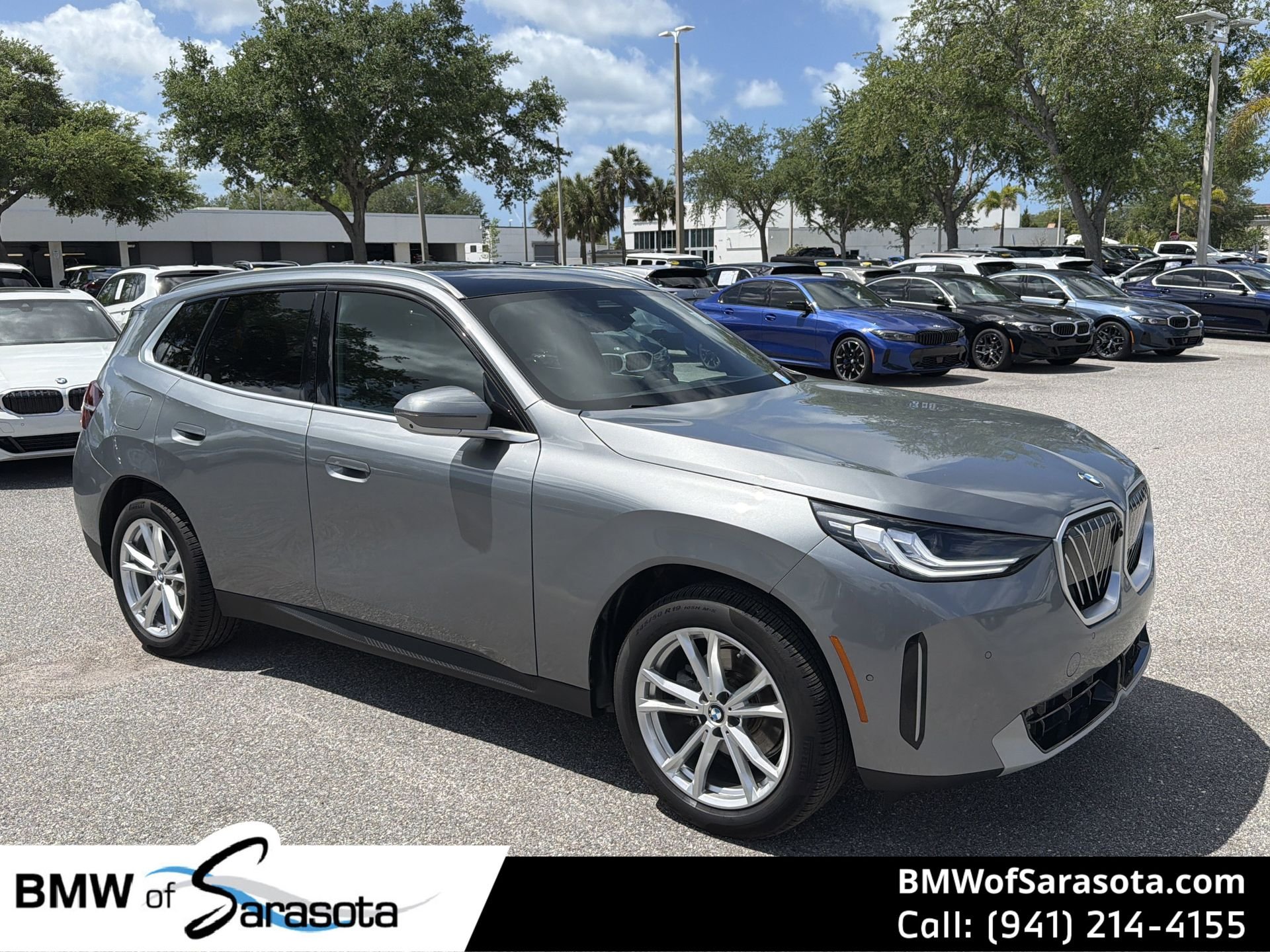 Gray (Skyscraper Grey Metallic) 2025 BMW X3 30 xDrive SUV / Crossover All-Wheel Drive