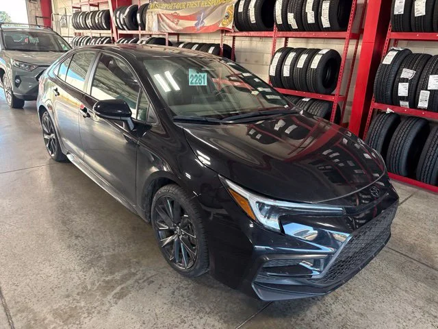 Certified Used 2024 Black Toyota SE image 6