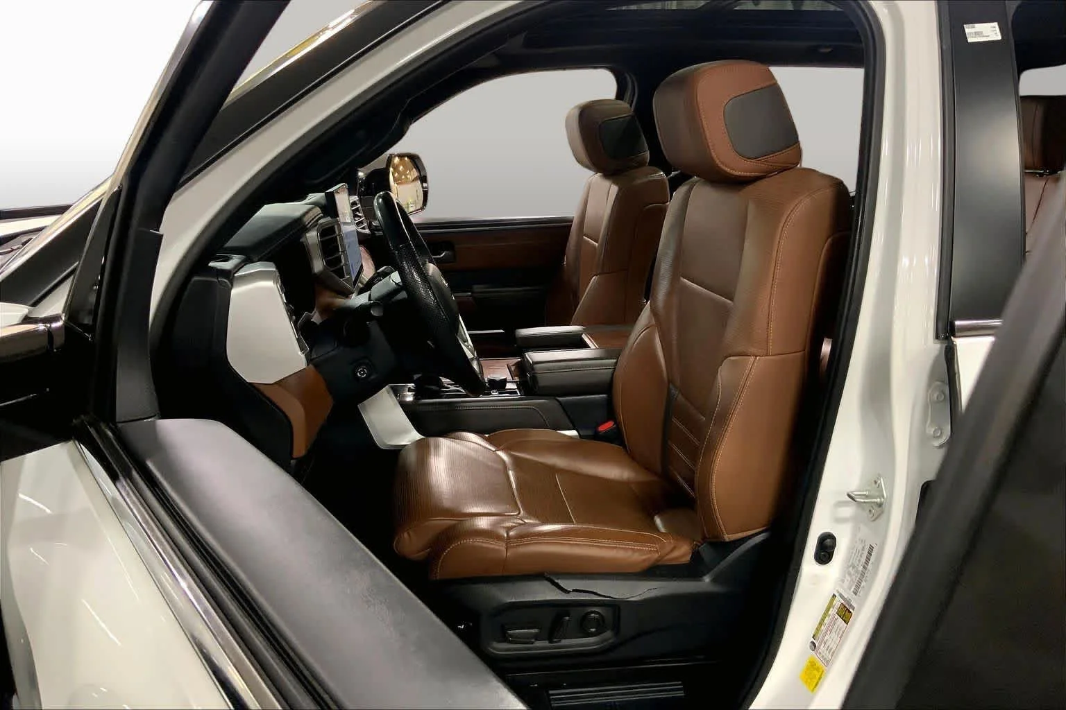 Used 2024 Wind Chill Pearl Toyota 1794 Edition Hybrid image 8