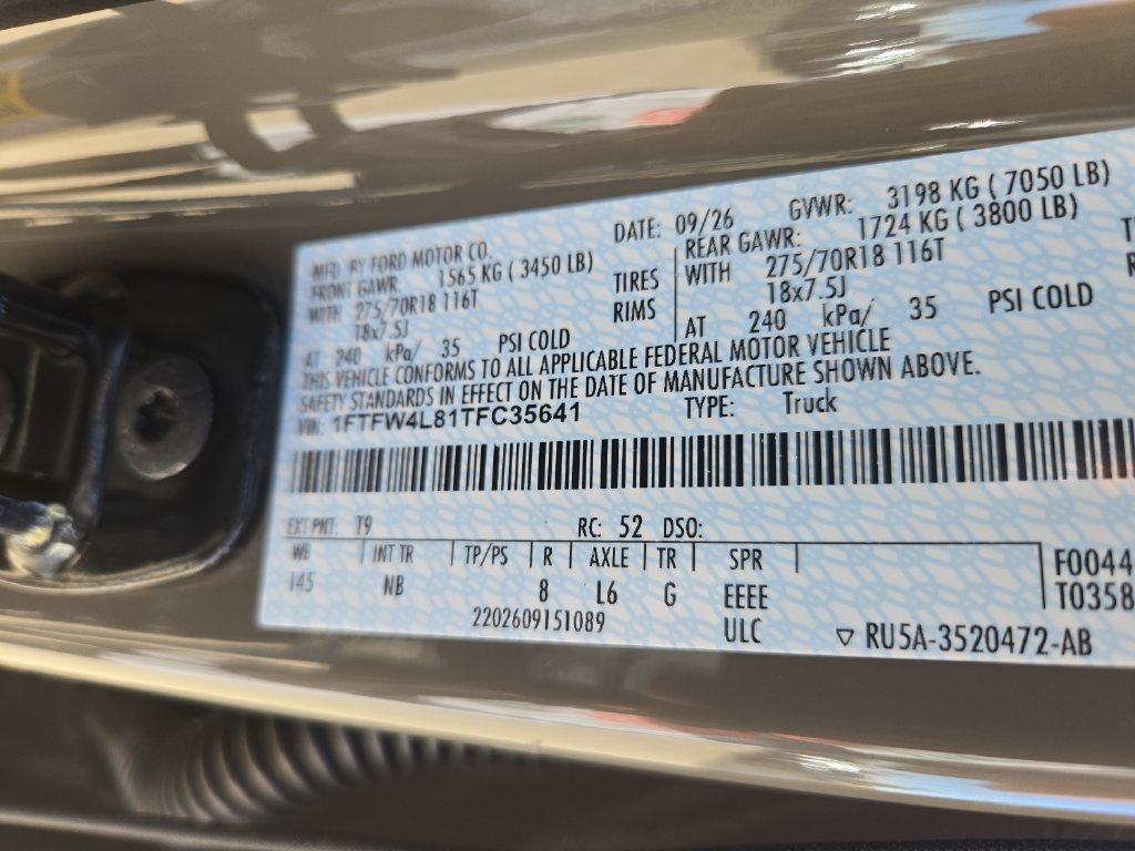 New 2026 Gray Ford Tremor image 26