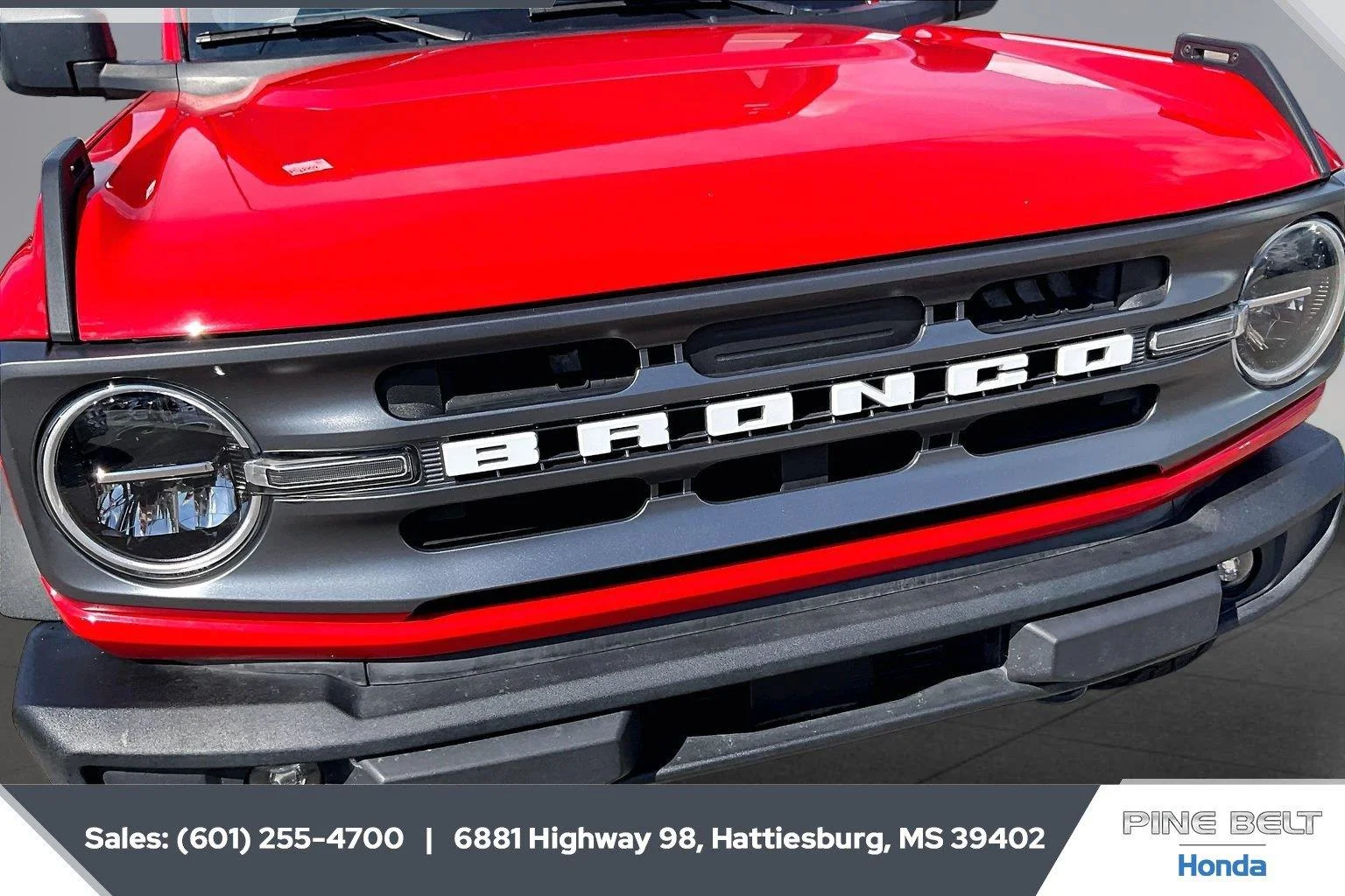 Used 2021 Race Red Ford Big Bend image 22