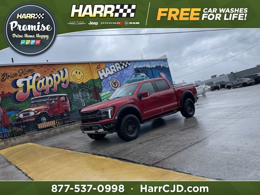Certified Used 2025 Red Ford Raptor image 1