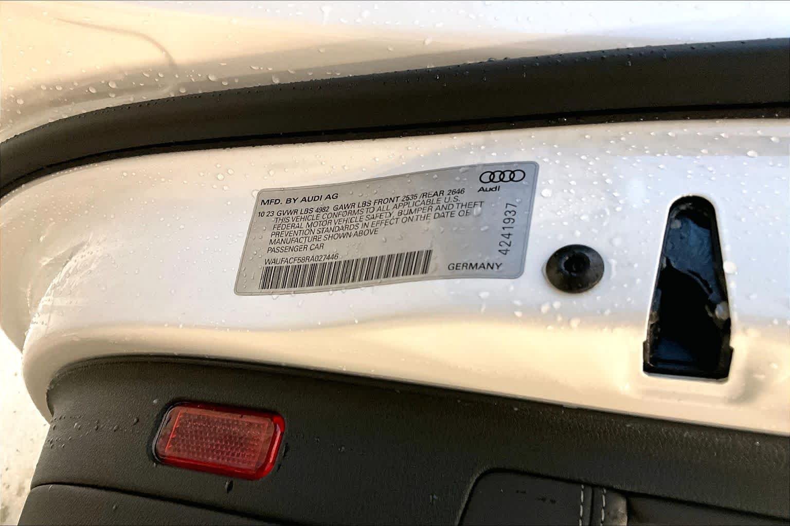 Used 2024 Glacier White Metallic Audi S line Premium Plus image 34