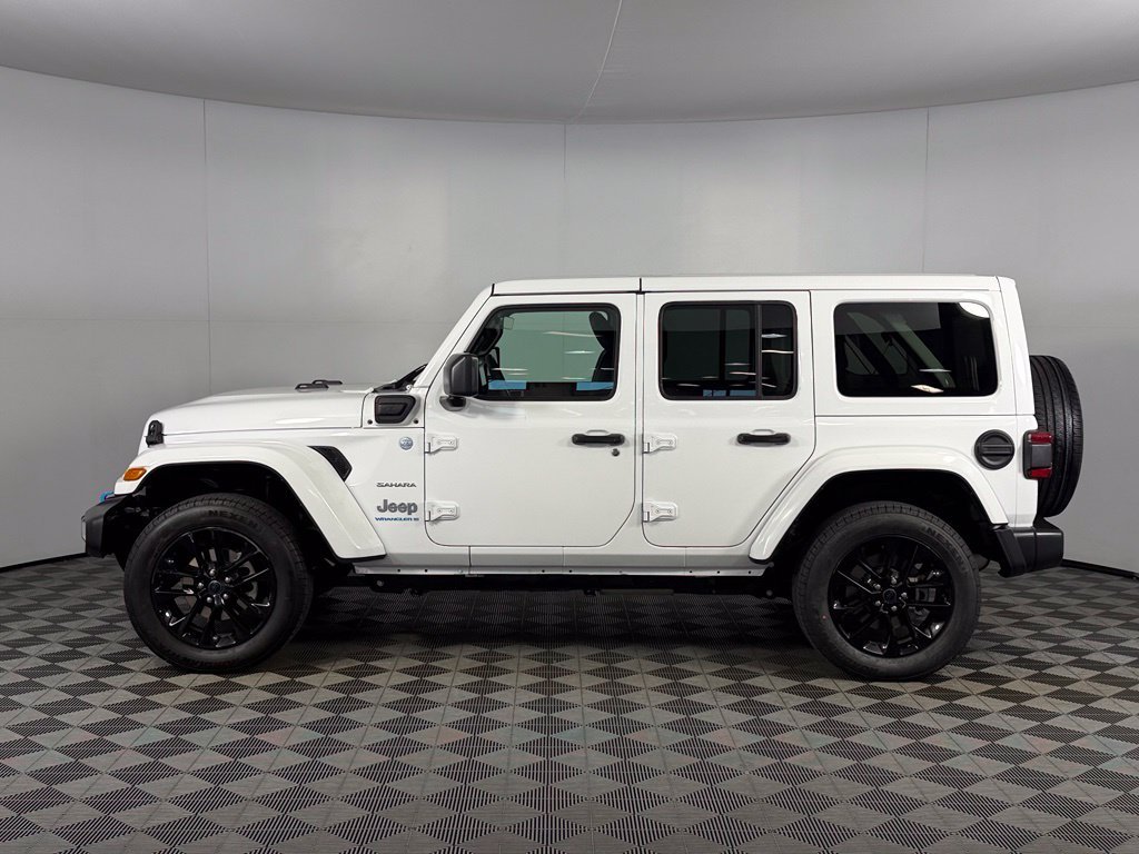 Certified Used 2024 White Jeep Sahara 4xe image 10