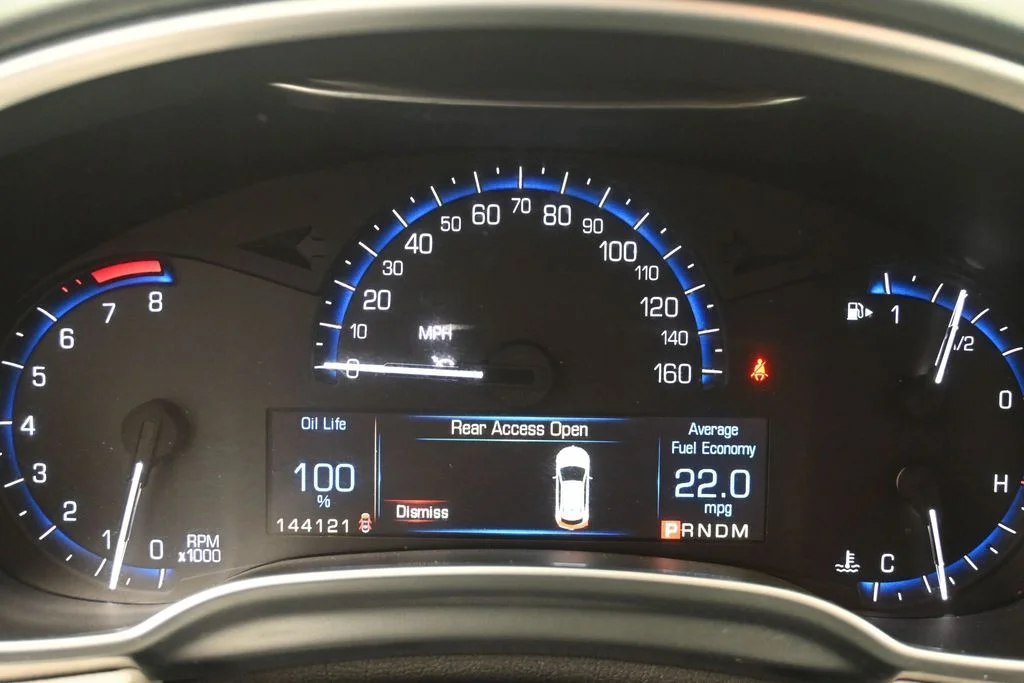 Used 2015 Radiant Silver Metallic Cadillac Performance image 13