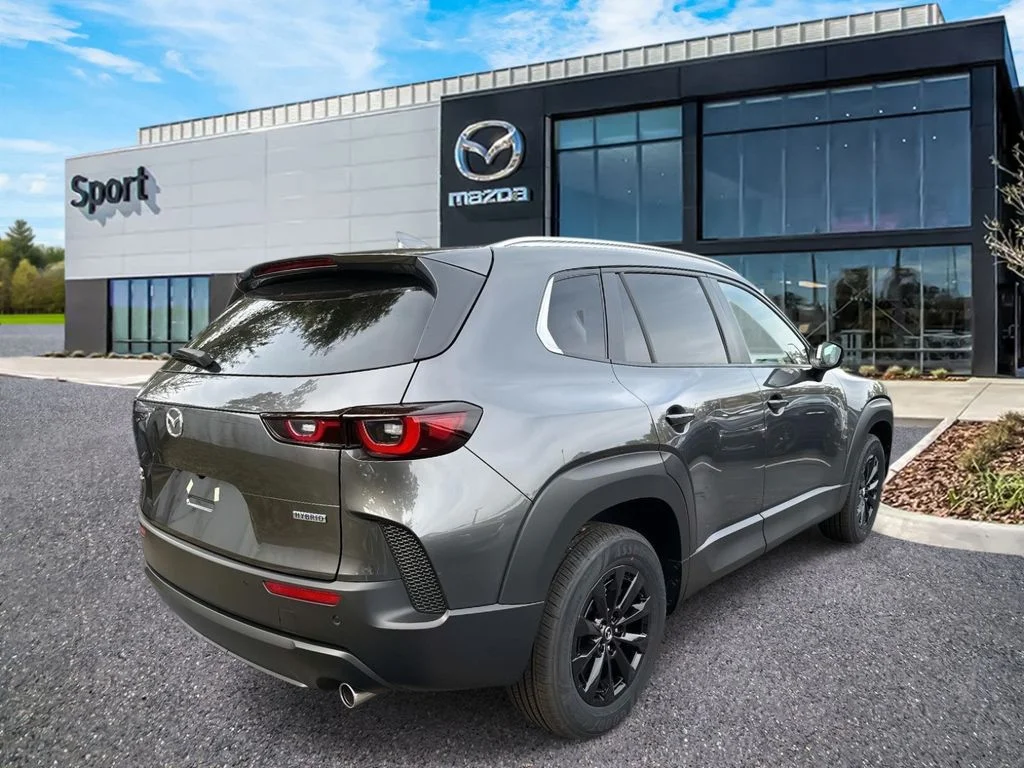 New 2026 Machine Gray Metallic Mazda Preferred AWD image 3