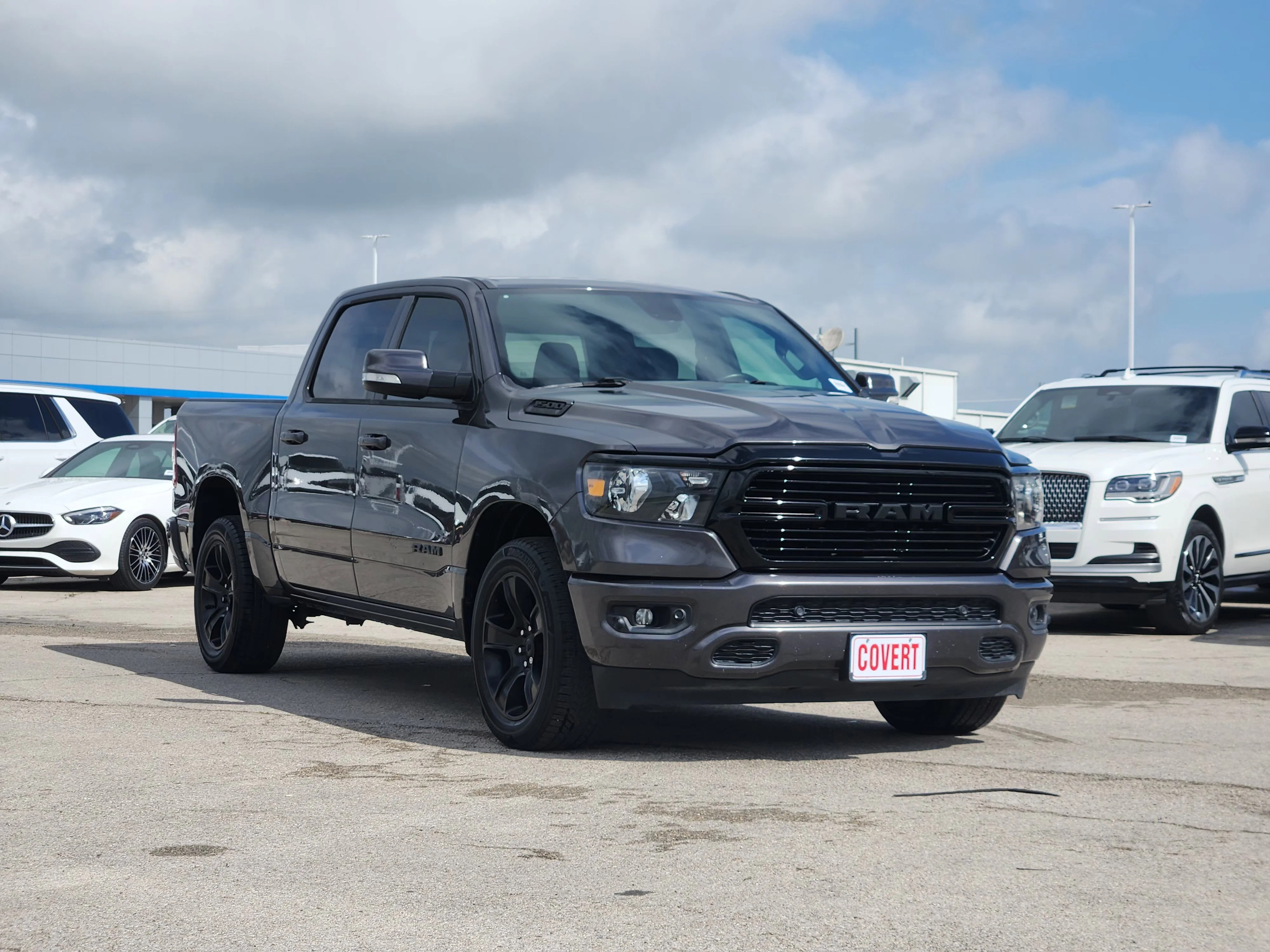 Used 2020 Granite Crystal Metallic Clearcoat Ram Big Horn/Lone Star Night Edition image 3