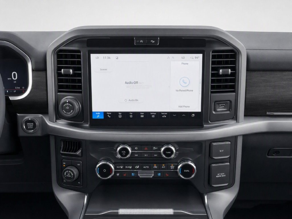 New 2026 Star White Metallic Tri-Coat Ford Lariat® image 16