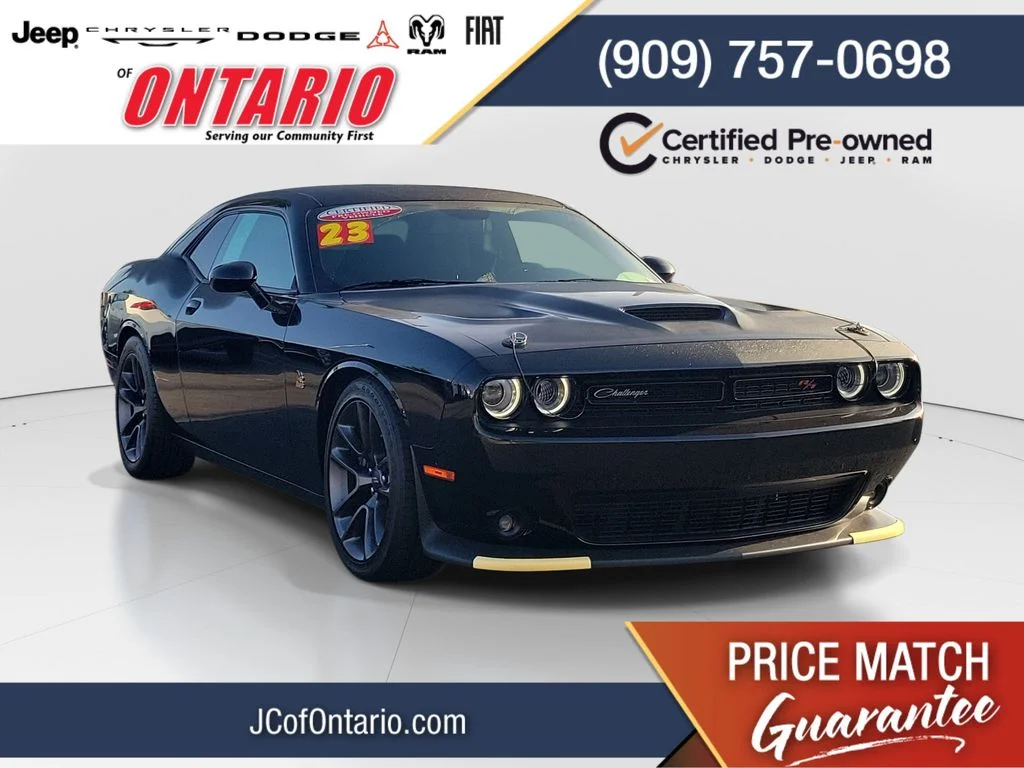 Used 2023 Black Dodge R/T Scat Pack image 1