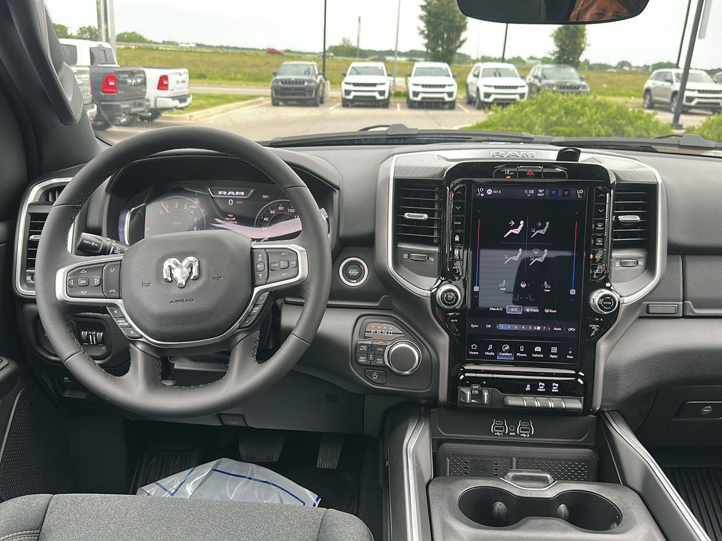 New 2026 Hydro Blue Pearlcoat RAM Big Horn image 15