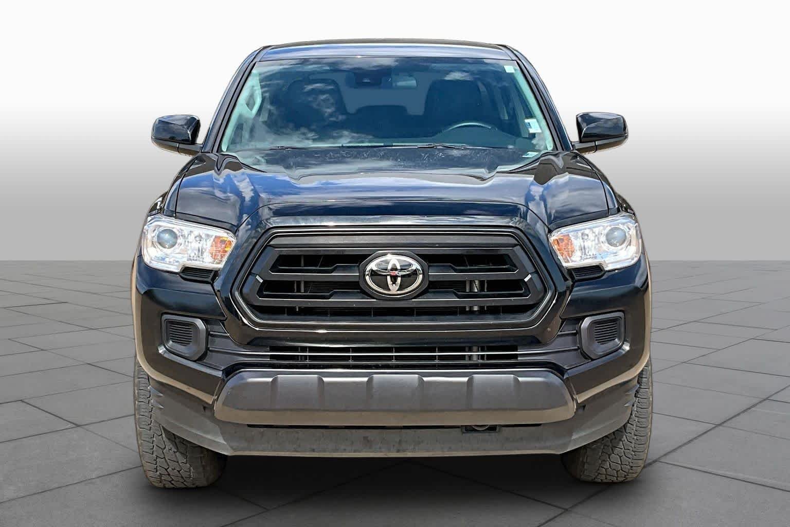 Used 2022 Midnight Black Metallic Toyota TRD Sport image 4