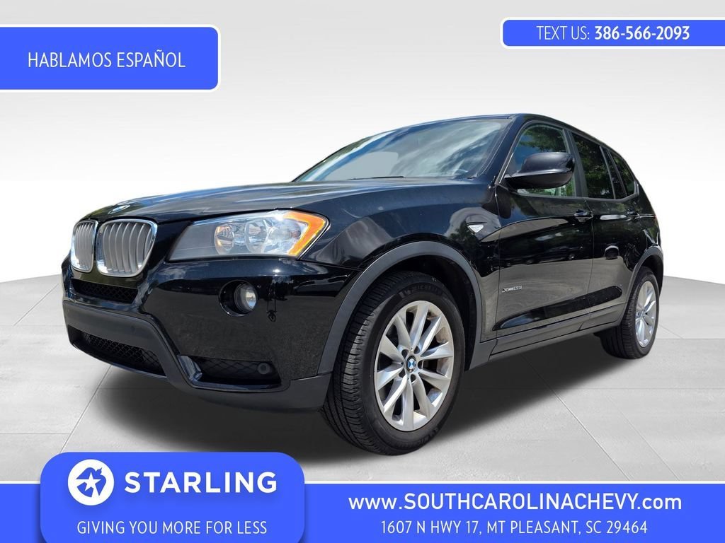 Used 2014 Black BMW xDrive28i image 1