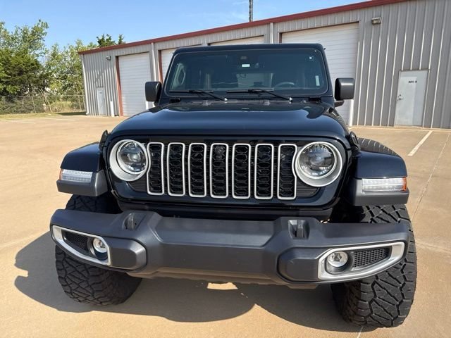 Used 2025 Black Clearcoat Jeep Sahara image 2