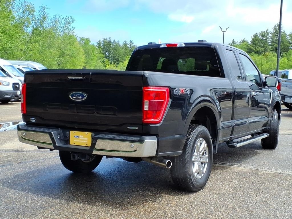 Certified Used 2023 Black Metallic Ford XLT image 4