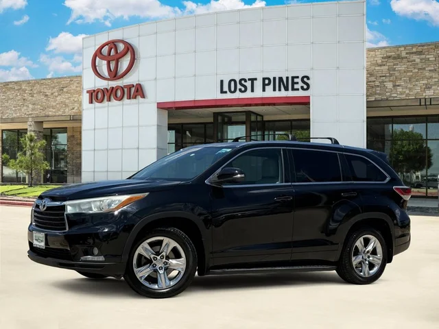 Pre-Owned 2015 Toyota Highlander Limited FWD 4D Sport Utility