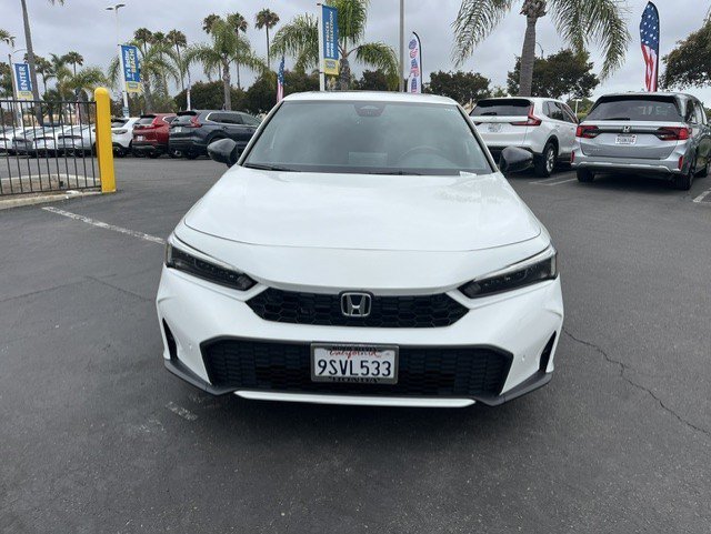 Certified Used 2025 Platinum White Honda Sport Touring image 3