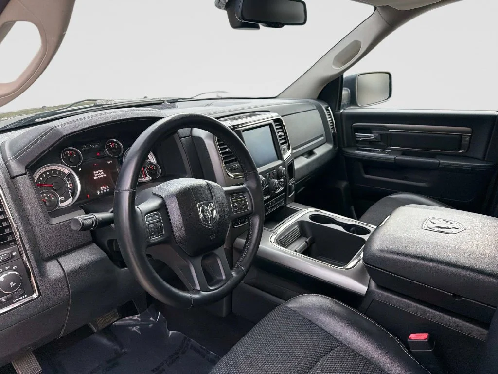 Used 2015 Brilliant Black Crystal Pearlcoat Ram Sport image 22