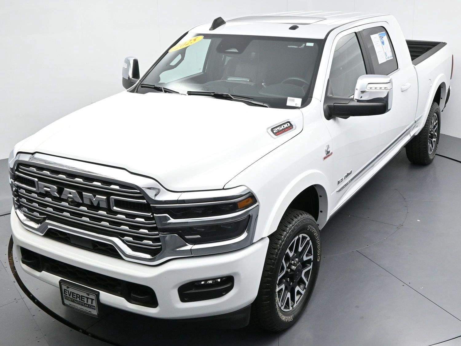 Used 2025 Bright White Clearcoat Ram Limited image 44