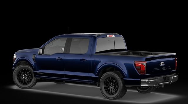 New 2026 Antimatter Blue Metallic Ford Lariat® image 2