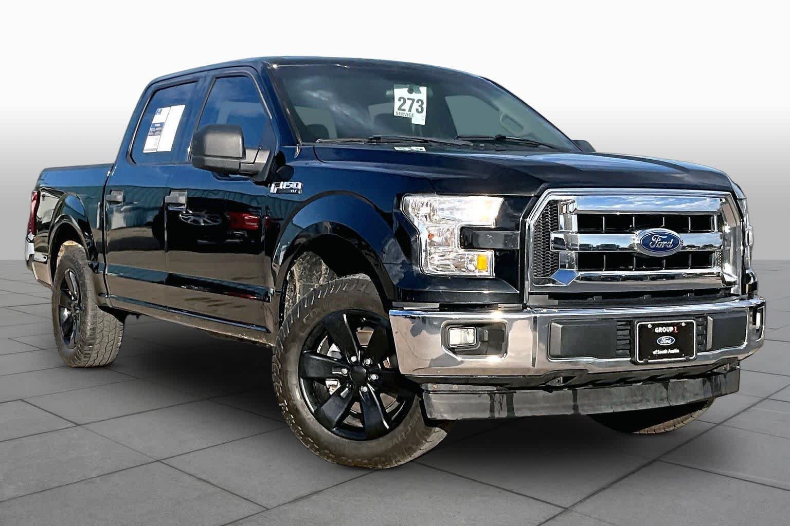 Used 2016 Shadow Black Ford XLT image 3
