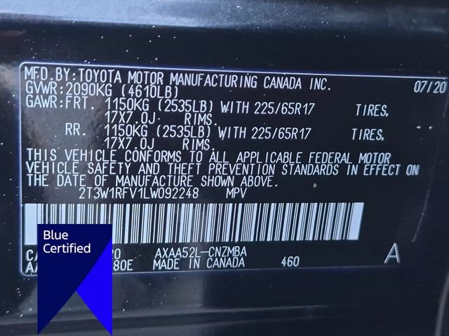 Used 2020 Black Toyota XLE image 37