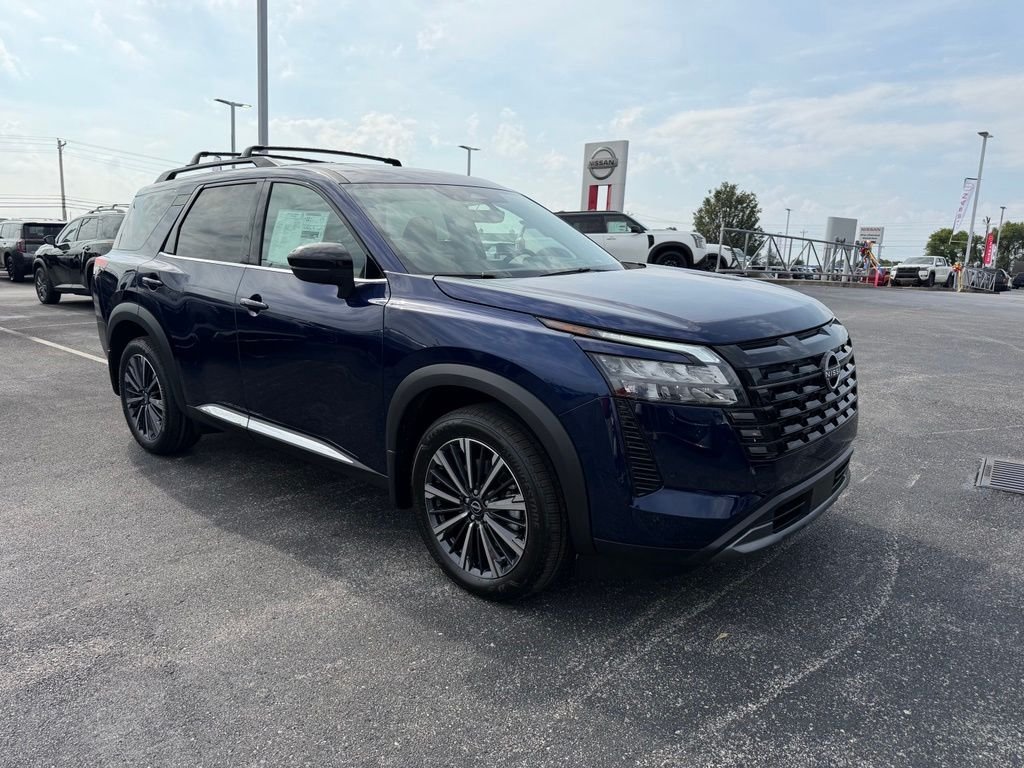 New 2026 Deep Ocean Blue Pearl Nissan Platinum image 2