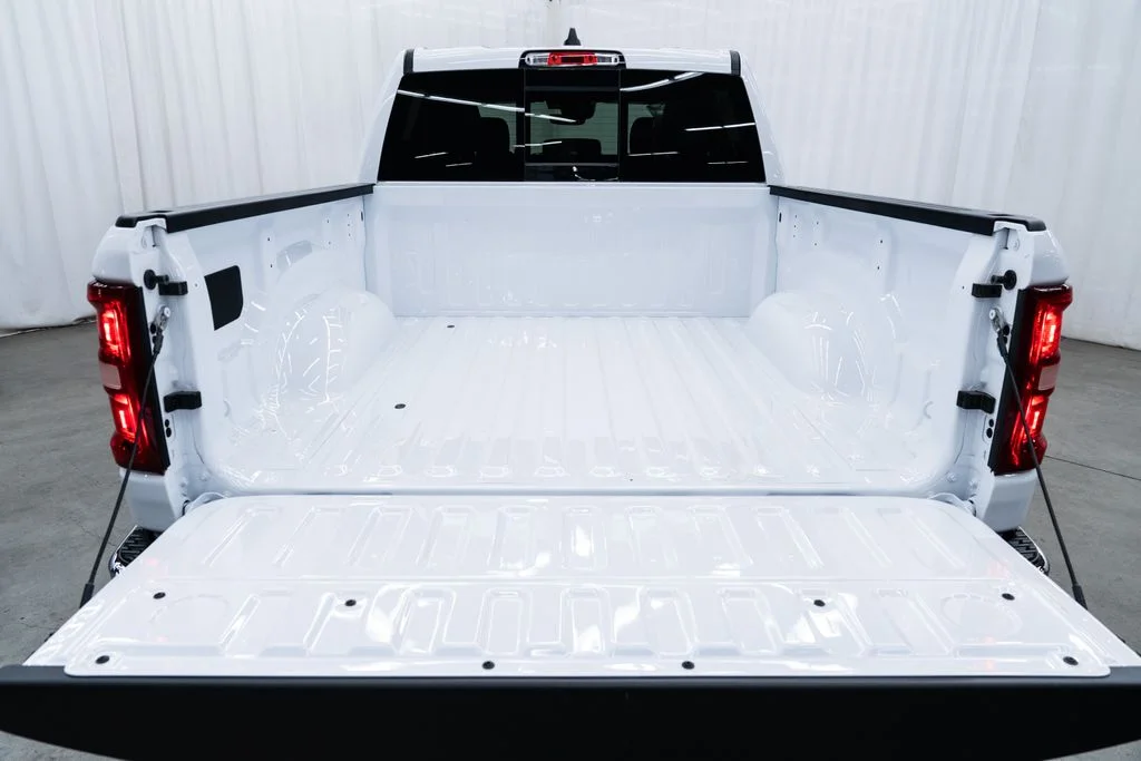 New 2026 Bright White Clear-Coat Exterior Paint RAM Laramie image 8