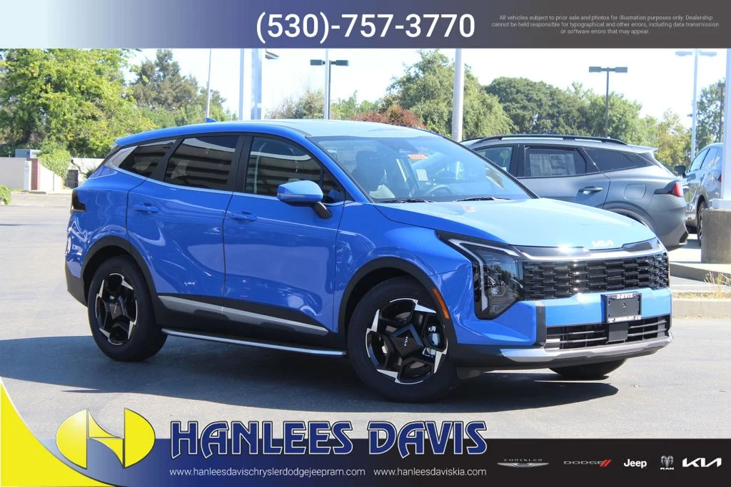 New 2026 Blue Kia EX image 1