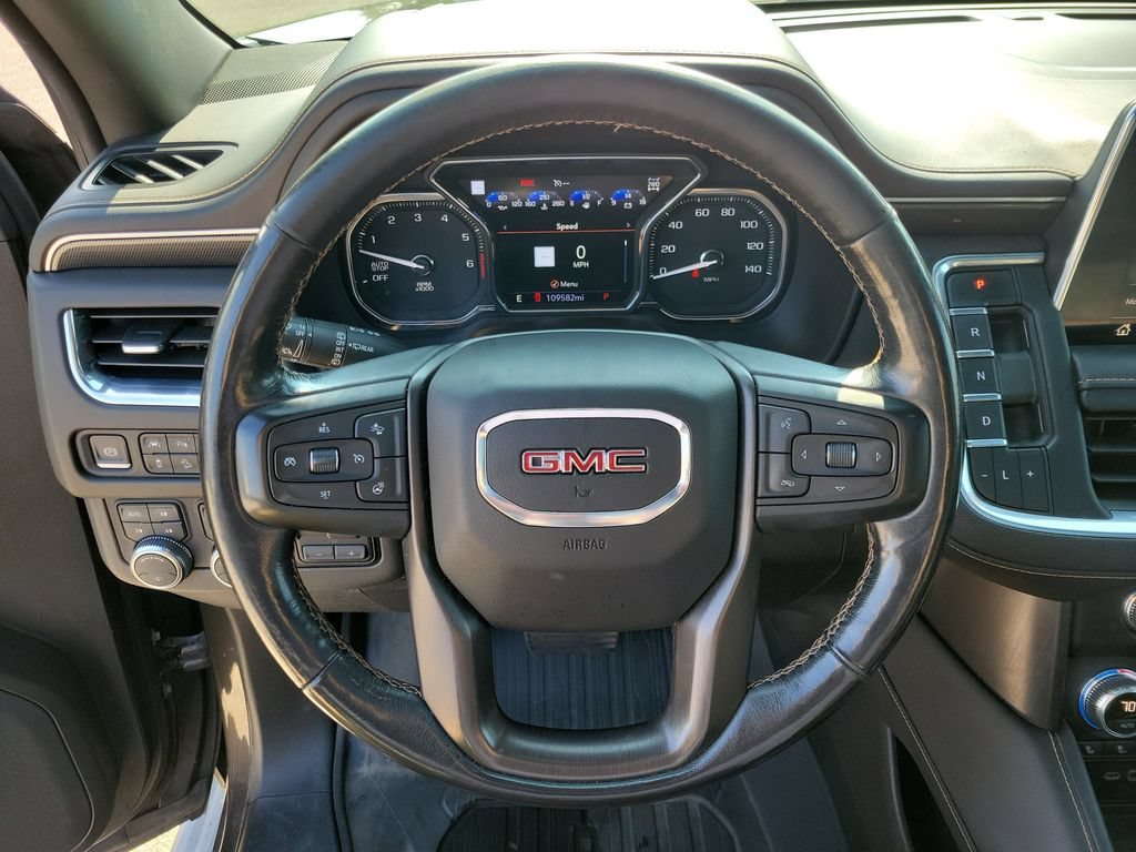 Used 2021 SMOKEY QUARTZ METALLIC GMC AT4 image 26