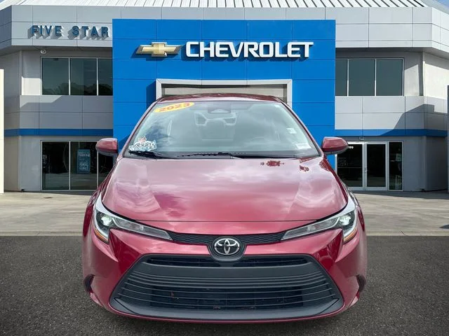Used 2023 Red Toyota LE image 2