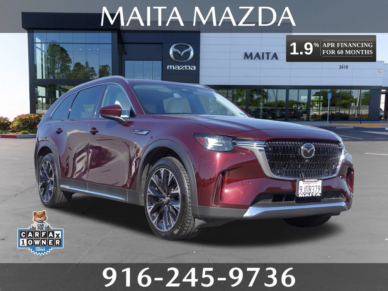 Certified Used 2024 Artisan Red Premium Mazda Premium Plus image 1