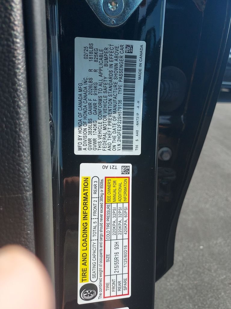 Used 2025 Black Honda LX image 25