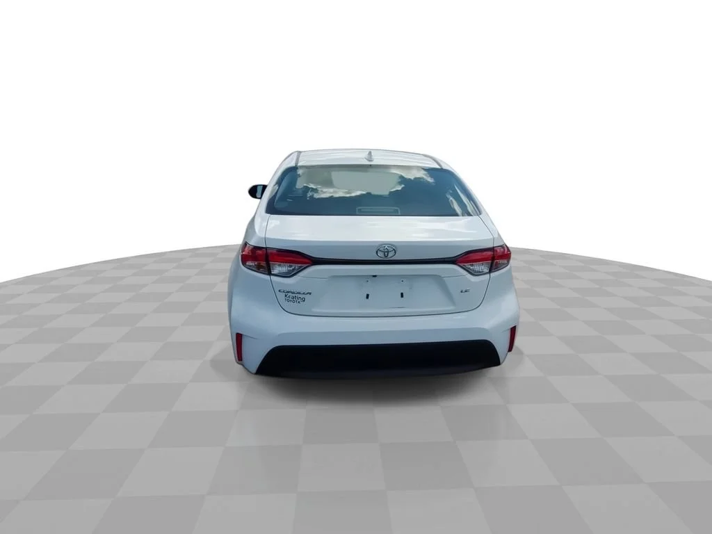 Used 2025 White Toyota LE image 7
