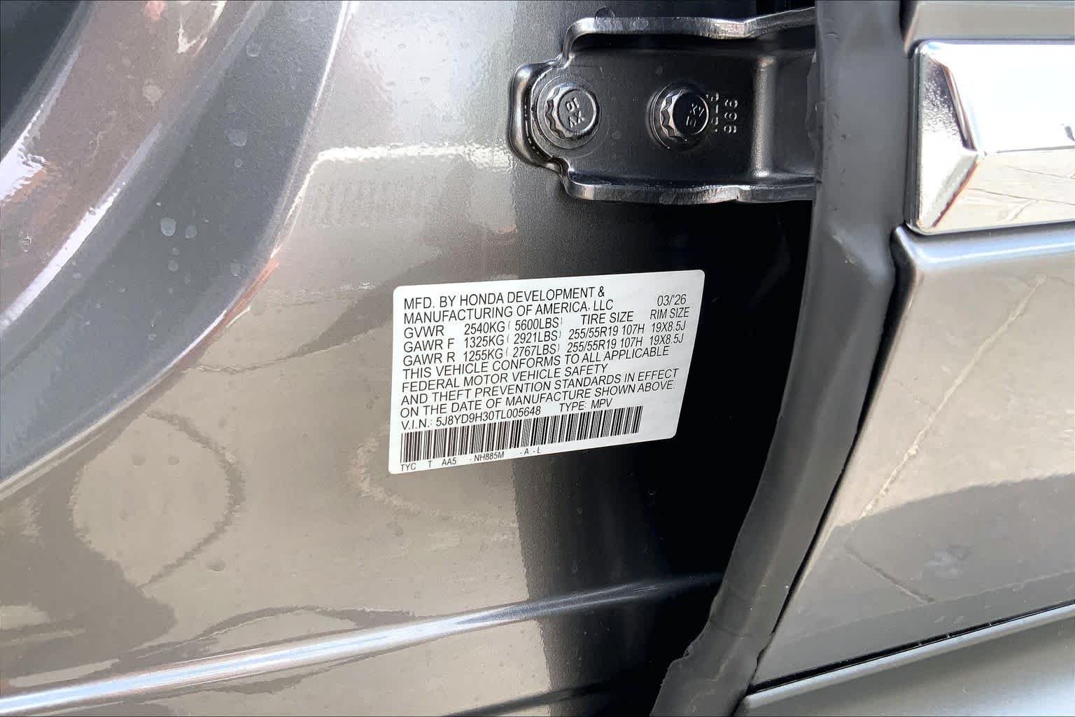 New 2026 Liquid Carbon Metallic Acura  image 17