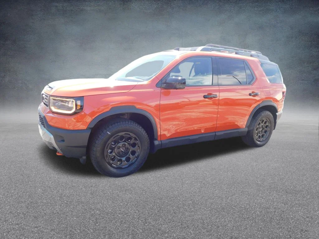 New 2026 Orange Honda TrailSport Elite Blackout image 7