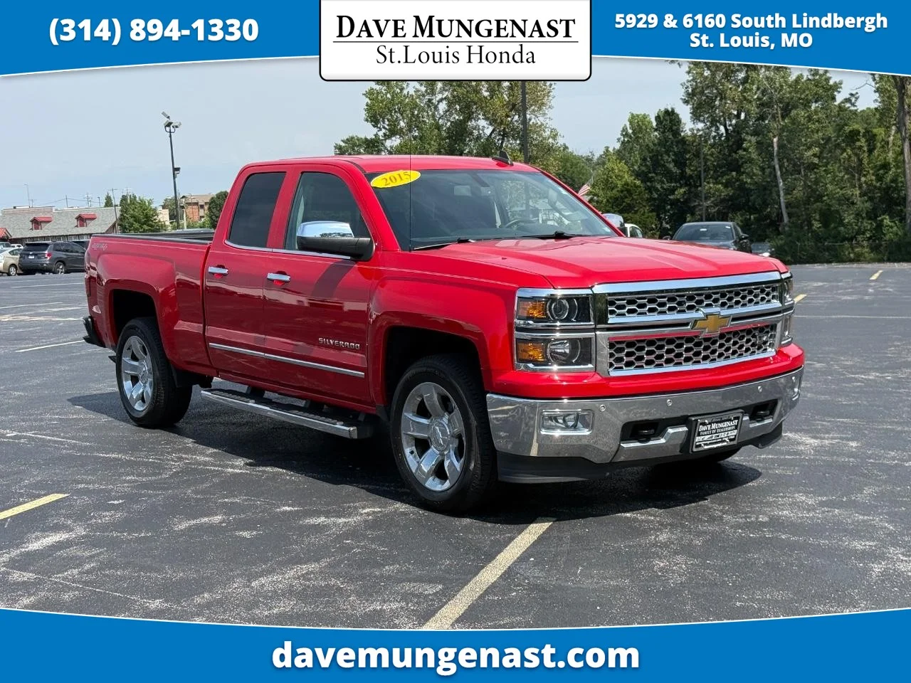 Used 2015 Victory Red Chevrolet LTZ image 1