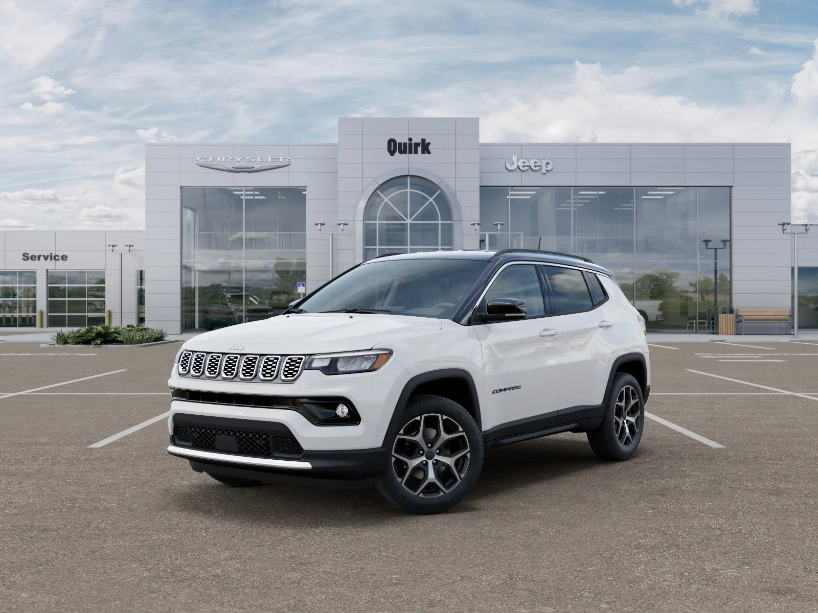 New 2026 Bright White Clearcoat Jeep Limited image 1